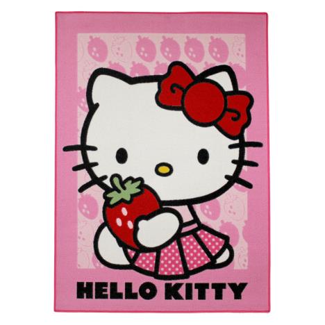 Hello Kitty Strawberry Rug £23.99